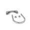 Donaldson Clamp, Exhaust, Std, U-Bolt, Double, Flat Band, 3/8-16 In. Unc-2A, 3.00 In. Od Pipe, Zinc P206600 - alternate 2